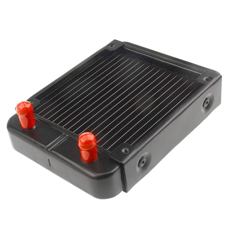BXQINLENX 18 Pipe Aluminum Heat Exchanger Radiator for PC CPU CO2 Laser Water Cool System Computer 120mm(A) - Image 3